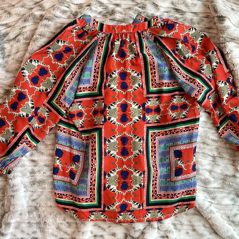 Colorful Printed Tunic - Picture 2 of 5